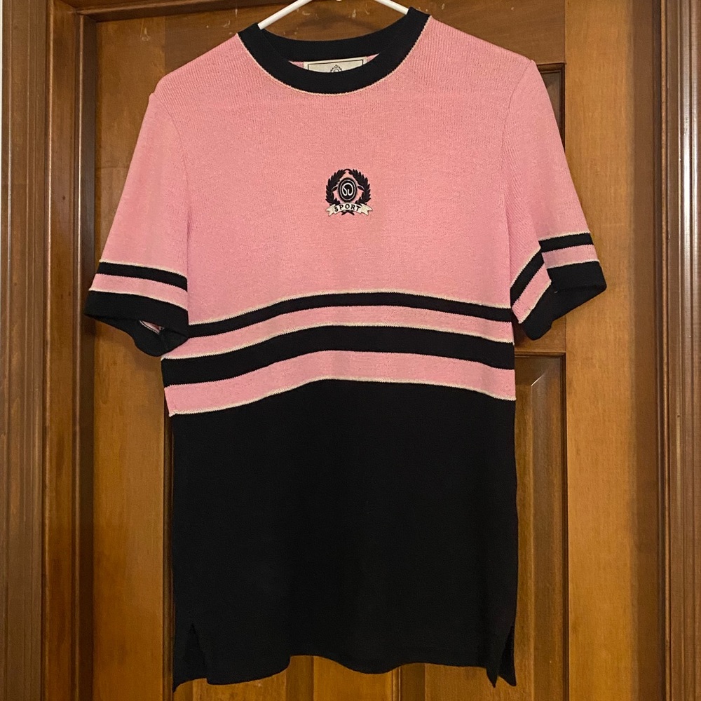 St. John Sport Pink Knit Top